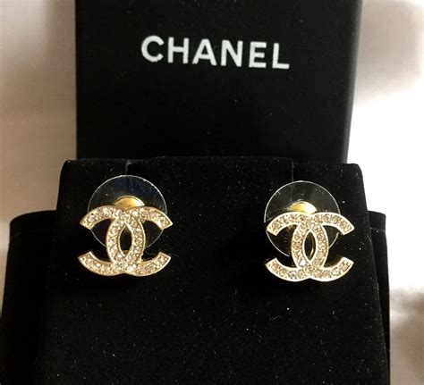 chanel ohrstecker gold|chanel ohrringe.